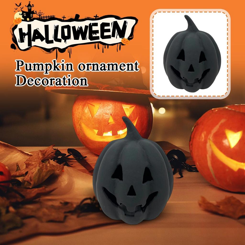 Fall Decor - Halloween Decorations - Pumpkin Outdoor Indoor - Cute Halloween Table Festival Decoration For Home Porch Front Door Mantel