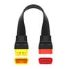 OBD2 OBDII Extension Cable Male To Female Connector 16Pin Diagnostic Tool For ELM327 Launch Think Diag Adapter Unbendable