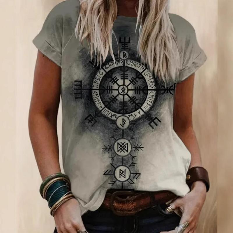 Fashionable Casual Versatile High-quality Comfortable Short Sleeved Round Neck T-shirt