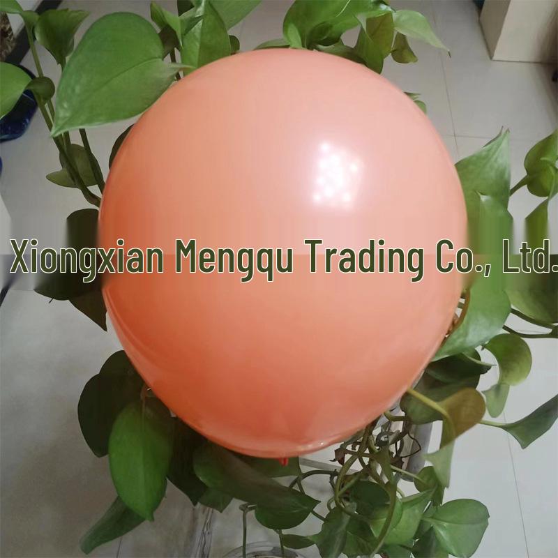 Frosted Round Balloons - 5", 10", 12" Thickened Latex for Birthday & Wedding Decorations