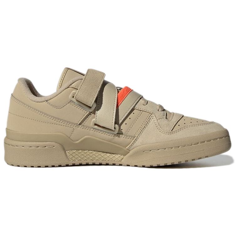 Adidas Forum Low Strap Taupe Oxide Unisex Sneakers Brown True-Orange GX3658