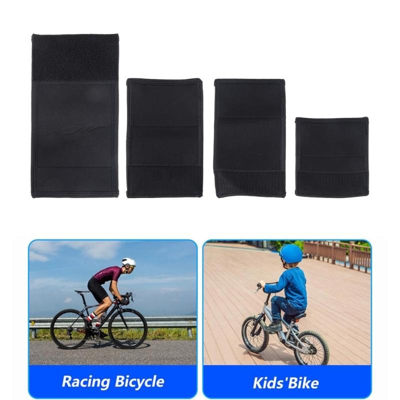 3/4Pcs Bicycles Frame Protective Cover Neoprene Chainstay Protector Bike Frame Protective Cover Bike Chain Guard