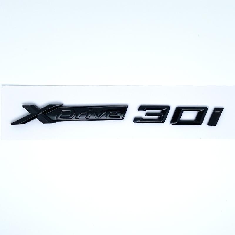 3D Xdrive 301 30d 35i 35d Car Fender Emblem Trunk Badge Sticker For BMW X1 X3 X4 X5 X6 X7 Logo Accessories