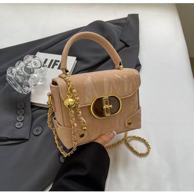 

2025 High-End Women s Versatile Crossbody Bag: Fashionable Retro Square Handbag One size хакі