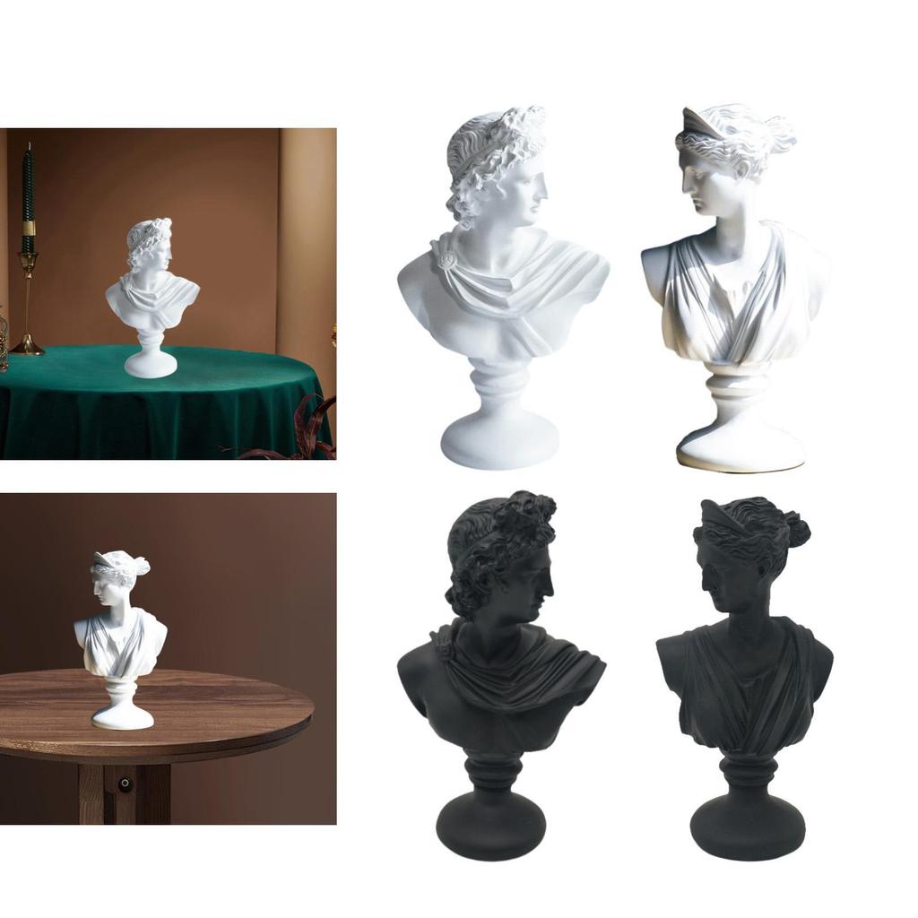 Griechische Mythologie Figur Büste für Heimkunstdekor Mehrzweck Kopfstatue