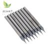 1Pcs Micro Carbide Flat End Mill 4mm Shank Milling Cutter CNC Engraving Bit 0.2-0.9mm Metal Shank Cutting Tools