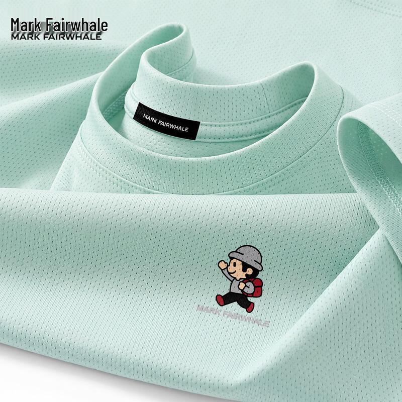 Mark Fairwhale Men s Ice Silk Cooling Quick-Dry Mesh T-Shirt XL