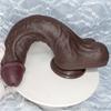 Realistischer Anfänger-Dildo – Weicher Flüssigsilikon-Penis mit starkem Saugfuß, Lebensechtes G-Punkt- & Analstimulationsspielzeug für Frauen und Paare