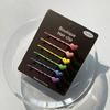 6Pcs Girl Hairpins Baking Paint Process No Peeling Stable Grip Metal Clip Base Hair Pins Star Heart Bowknot Decor Candy Color Hair Clips