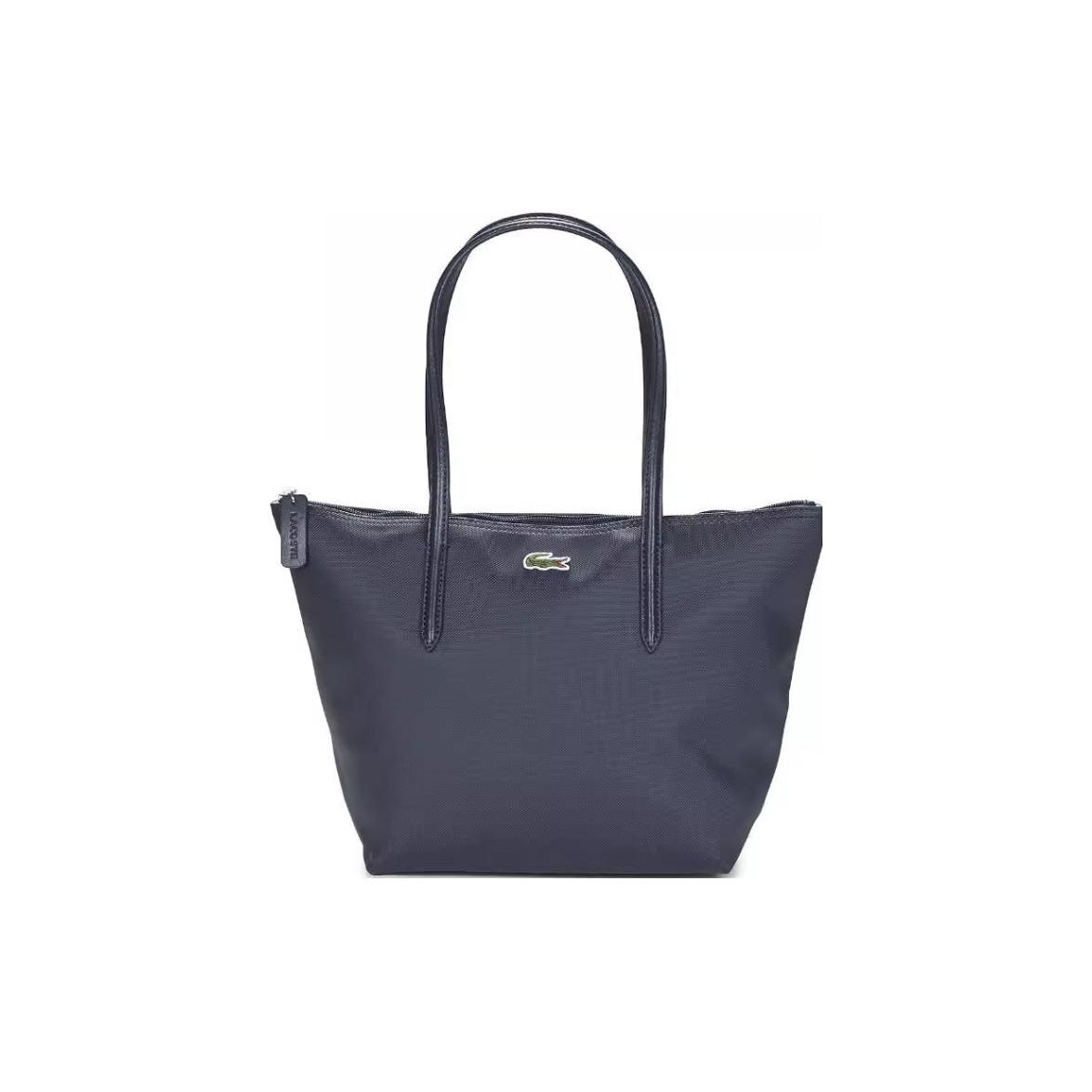 Lacoste Solid Color Zipper Fabric Tote Bag Women Tote Bags Blue NF2037PO141 BlueOne Size 25990₽