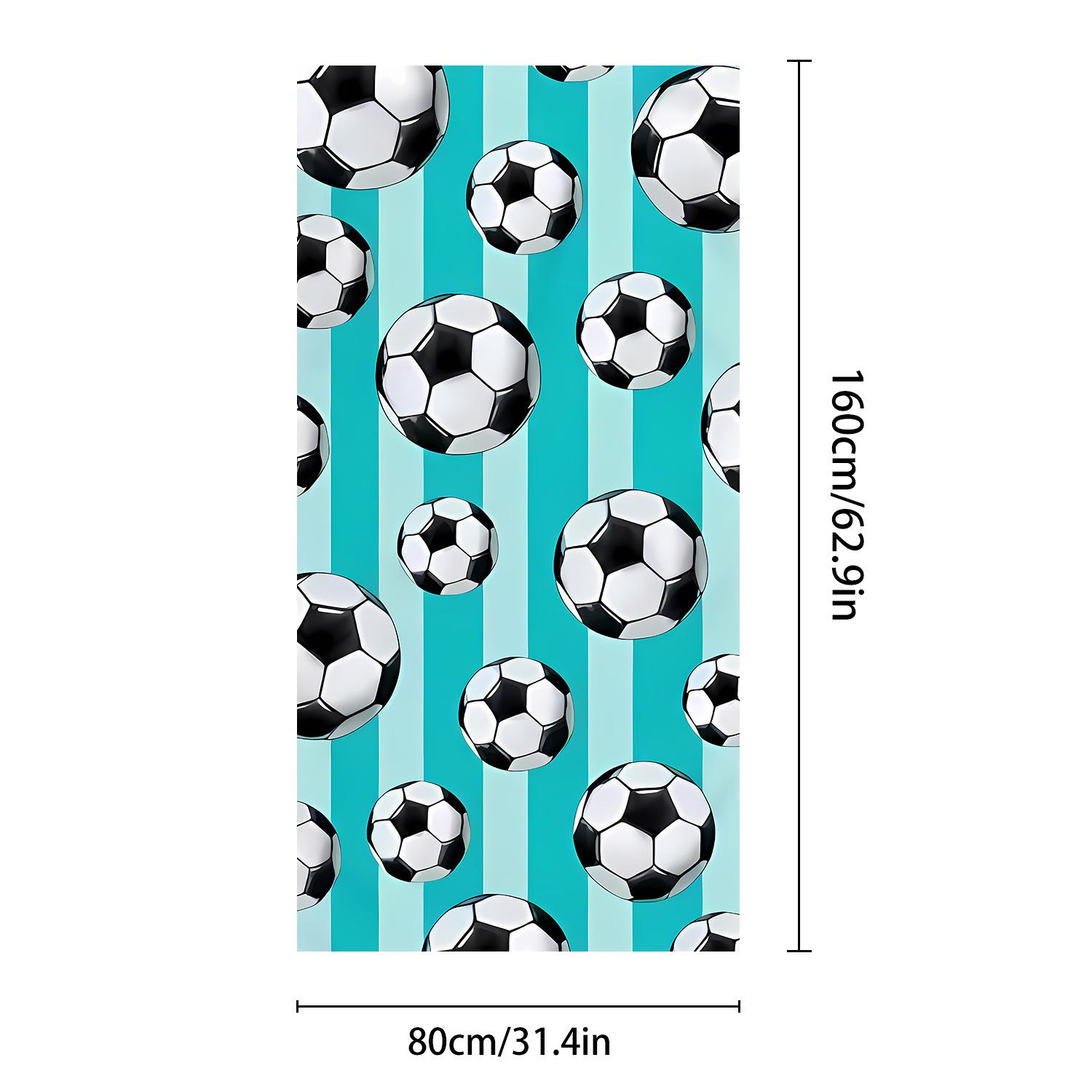 

Football-themed beach towels Durable microfiber baths Beach and pool World Cup 80*160CM