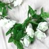 Garland Party Decor Artificial Decorations Green Leaves Artificial Flower Vine Dried Flowers Rose