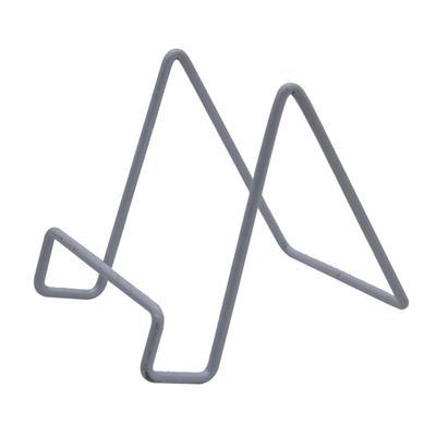 Modular Geometric Iron Shelf Stackable Designs Small Plate Holder Multipurpose Storage Solution for Office Supplies