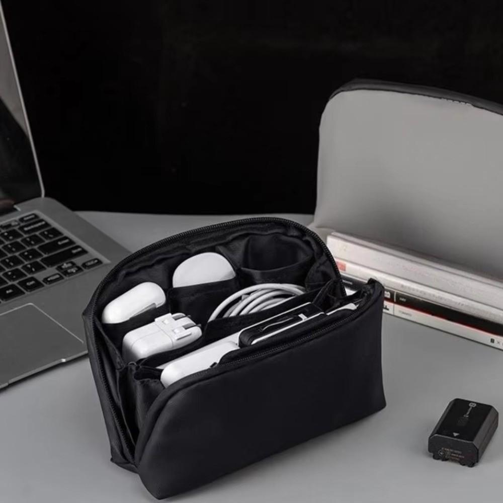 Portable Data Cable Storage Bags Waterproof Travel Toiletry Bag New Charger Headphone Organizer