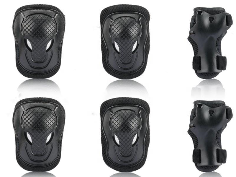 EN14120 Standard Strong Shell PP Elbow and Knee Pads Protective Gear Skate Set for Kids Roller Skating Sports