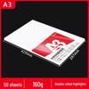 Carta Fotografica Lucida: A3 & A4 Inkjet, Fronte/Retro, da 120 g/m² a 260 g/m², Confezione da 100