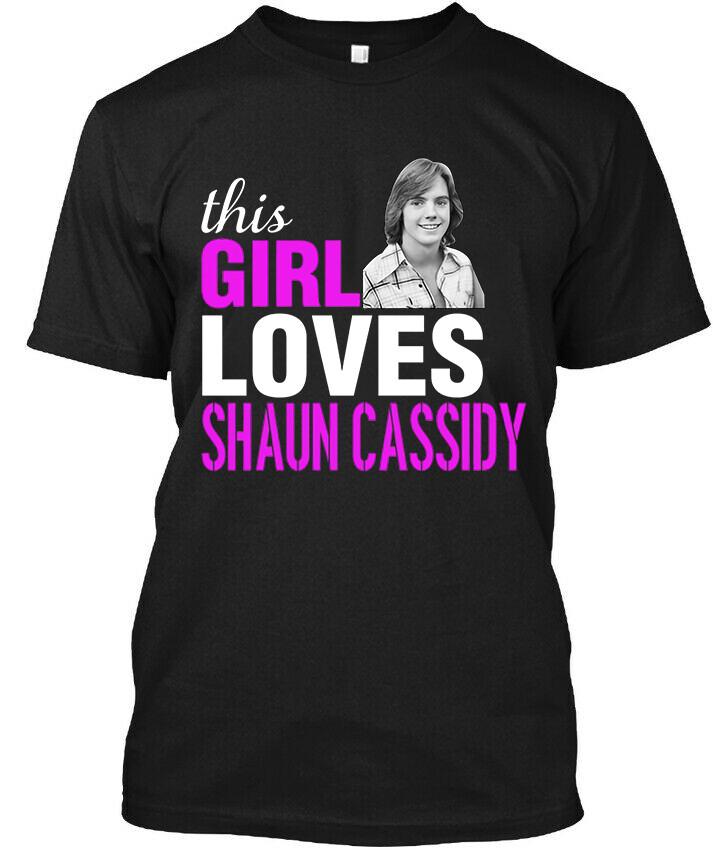 This Girl Loves Shaun Cassidy American Music Logo T-Shirt Size S-5XL Unisex T-Shirt XXL