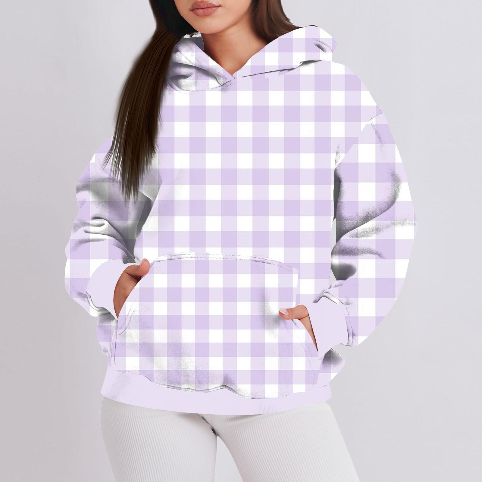 

Женская мода повседневный пуловер с капюшоном толстовка с принтом длинный рукав толстовка L