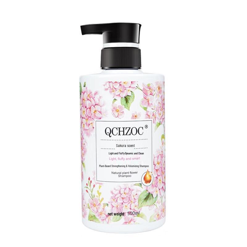 QCHZOC Cherry Blossom Volumizing & Nourishing Shampoo