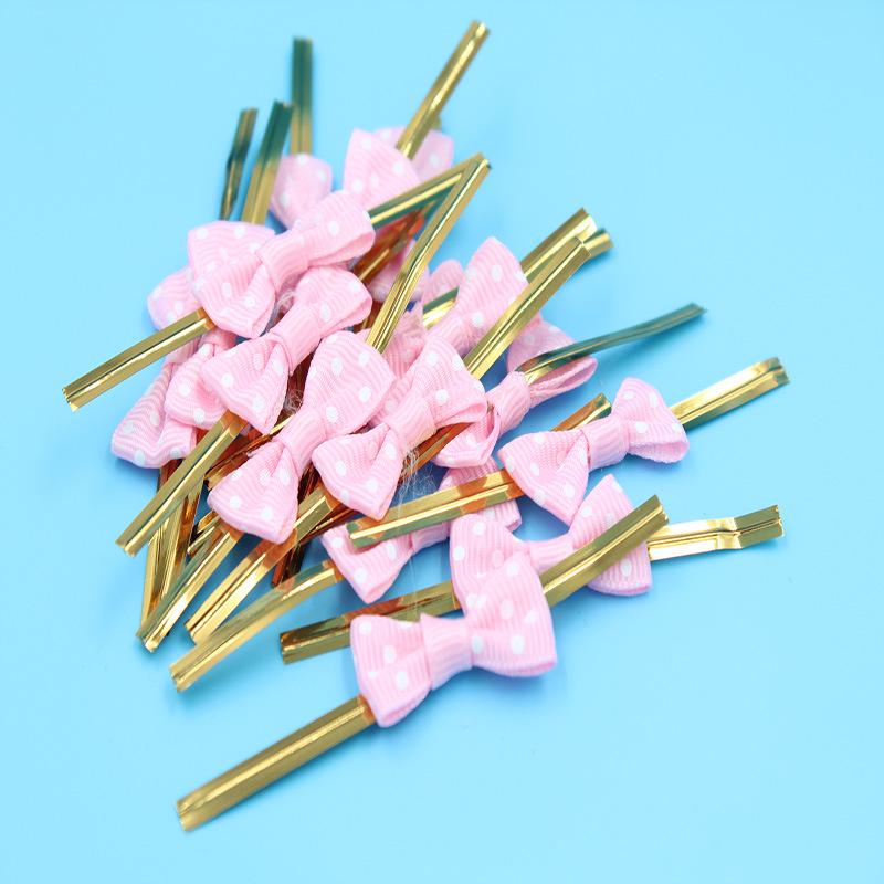 Bow Tie Twist Tie for Packaging: Lollipop, Pastry, Biscuit, Bread Bag Sealing Wire