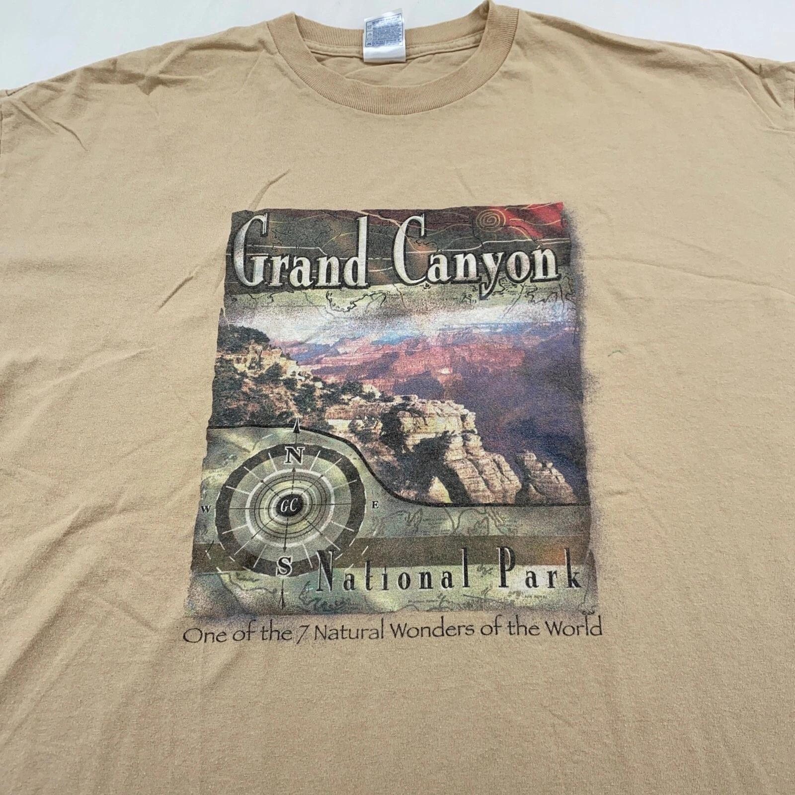 

vintage 90s GRAND CANYON NATIONAL PARK NATURE T-Shirt 2XL soft 3XL
