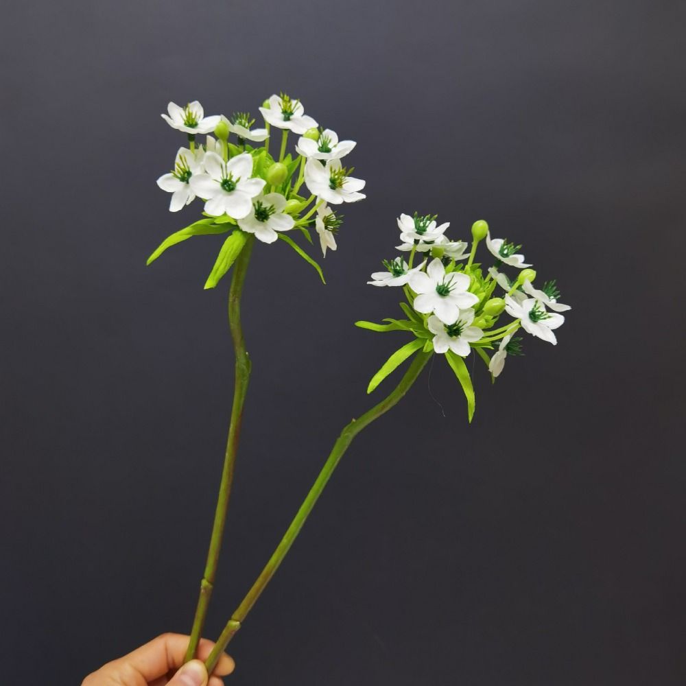 Real Touch Artificial Flowers Branch Luxury Green Plant Fake Flower  Wedding Party