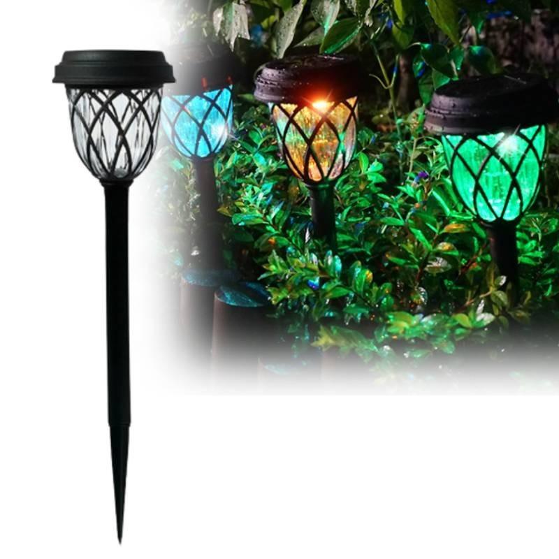 Stylish Solar-powered Led Garden Lights For Elegant Outdoor Lawn And Patio Decor