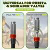 BUCKLOS Bicycle Pump Portable MAX 320PSI Air Inflator Hand Tire High Pressure Air Pump with Digit Display AV FV Valve Pump Tool