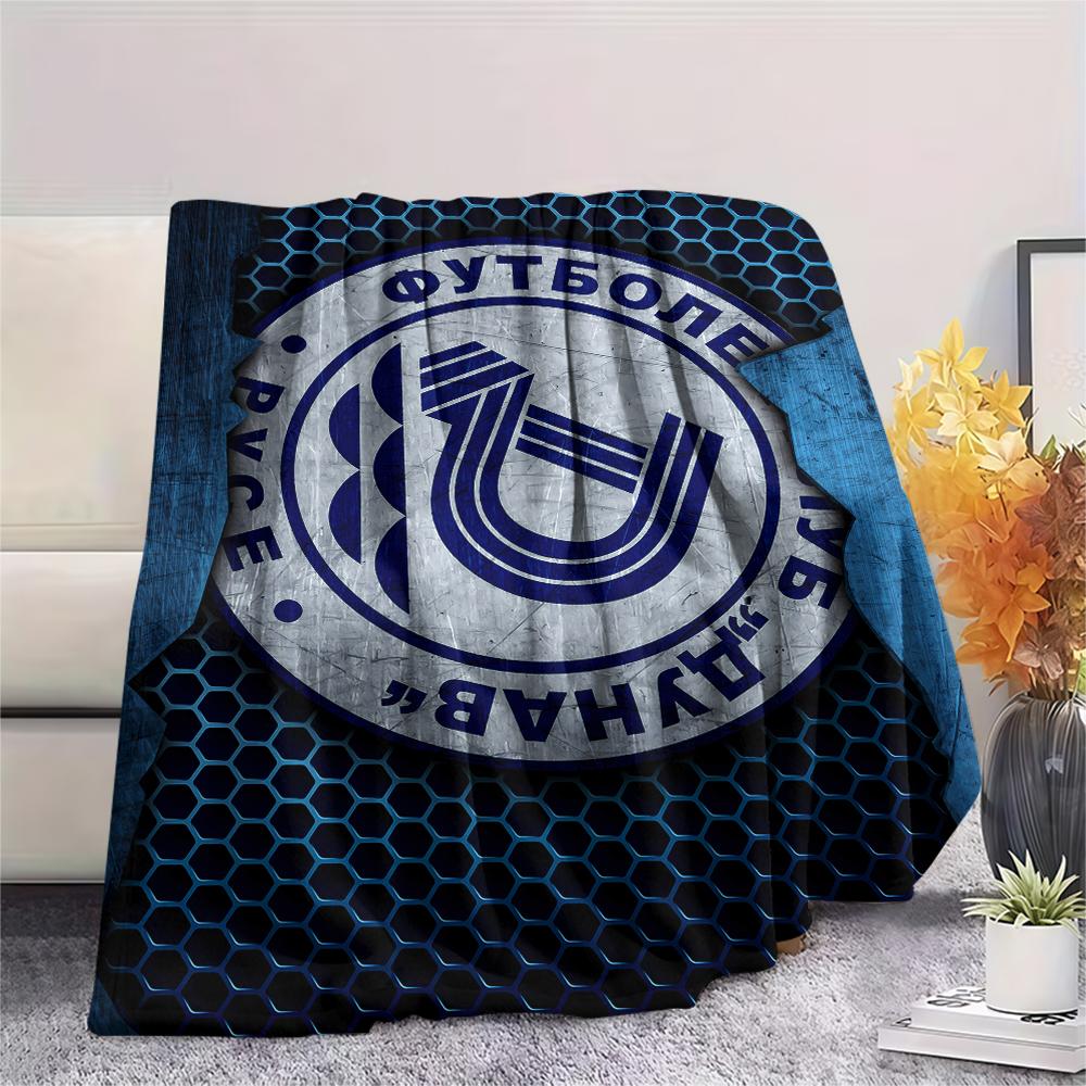 FootBall Club Print Flannel Blanket,High quality Comfortable for All Seasons,Home Decor,Warmth and Comfort,Perfect for Christmas Gifts