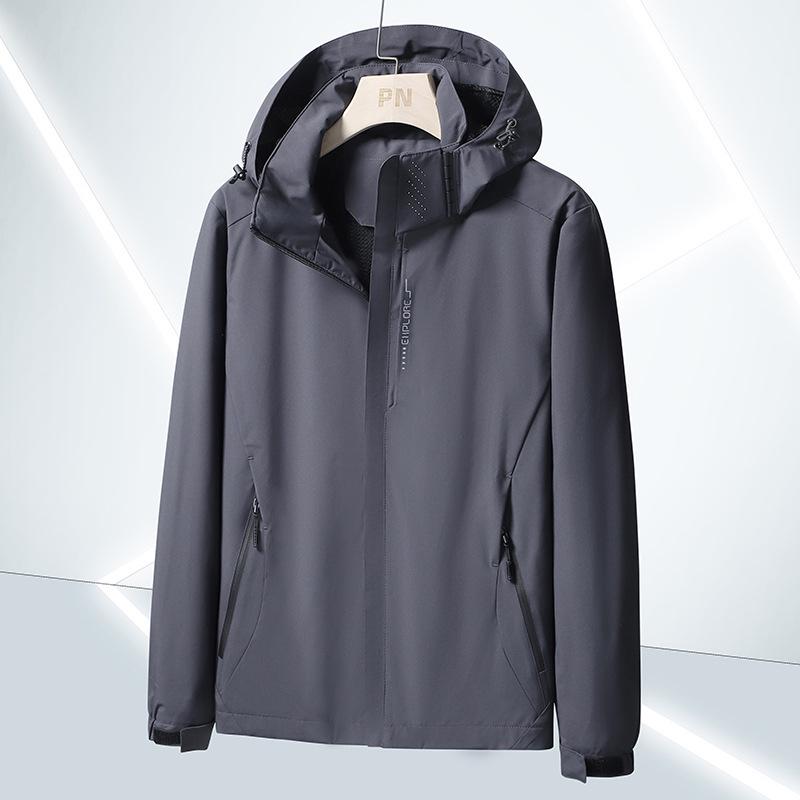 Spring & Autumn Waterproof Windproof Unisex Outdoor Jacket