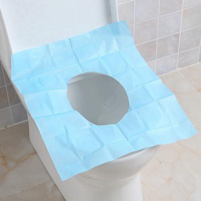Paper Toilet Seat Cover Camping Travel Convenient Hygienic Waterproof Toilet Mat