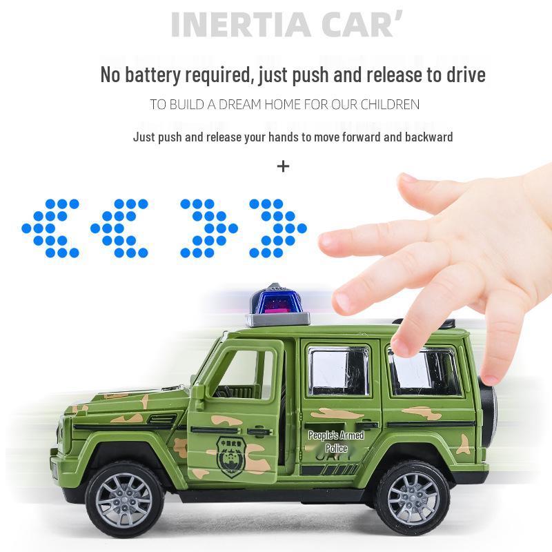 Inertia Toy Car Model for Boys - Large Simulation Street Stall Gifts