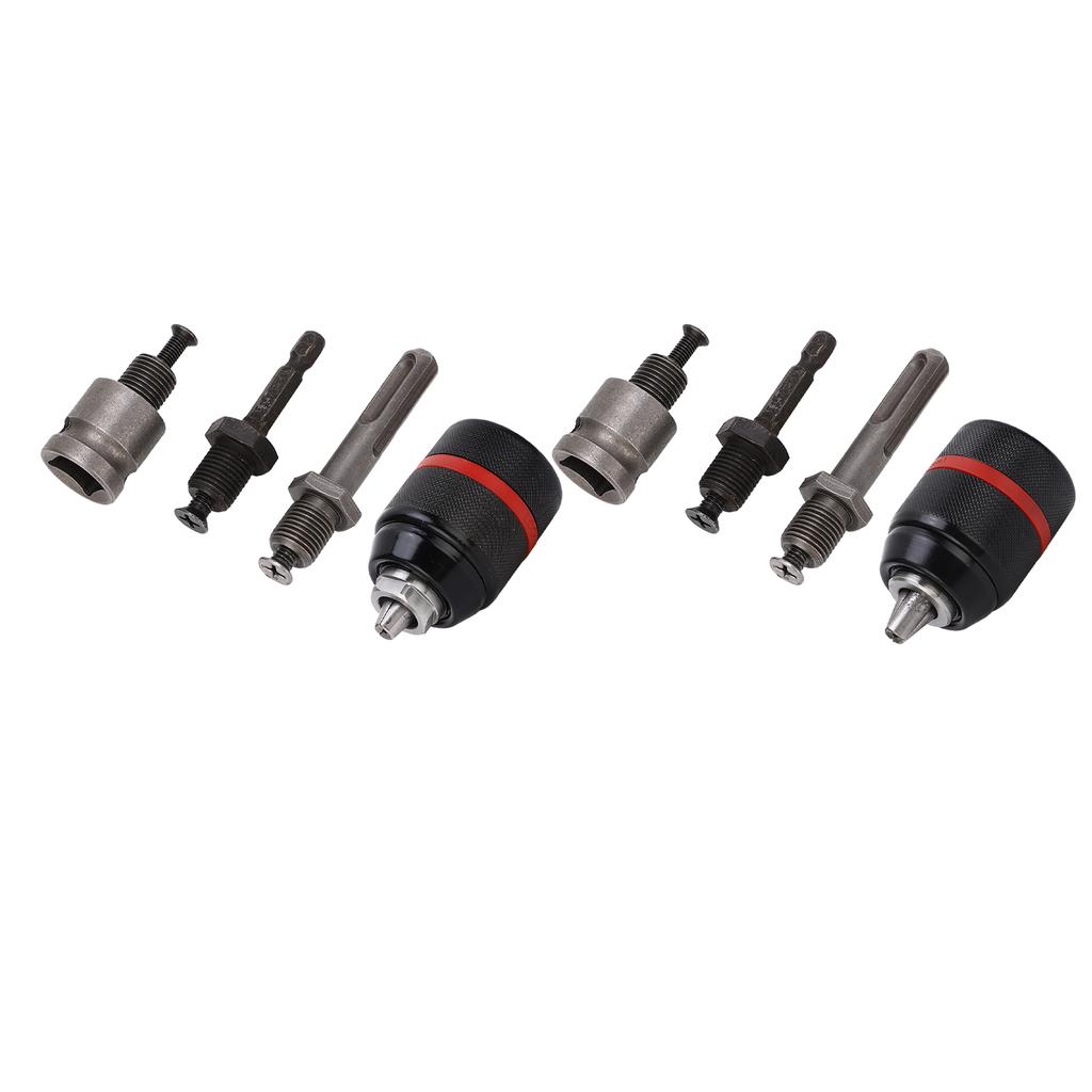 Bohrfutter, schlüssellos, selbstspannend, 1/2 Zoll, 2–13 mm Spannbereich, Schnellwechselwerkzeug