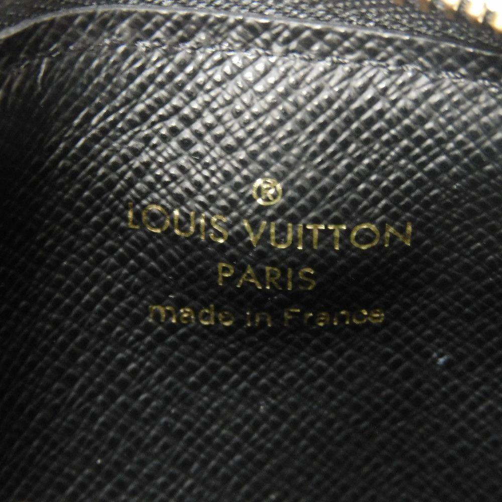 Used 12564 Card Case Porte Carte Romy M81912 7943 Current LV Circle RFID IC Chip Monogram Reverse Brown Unisex from