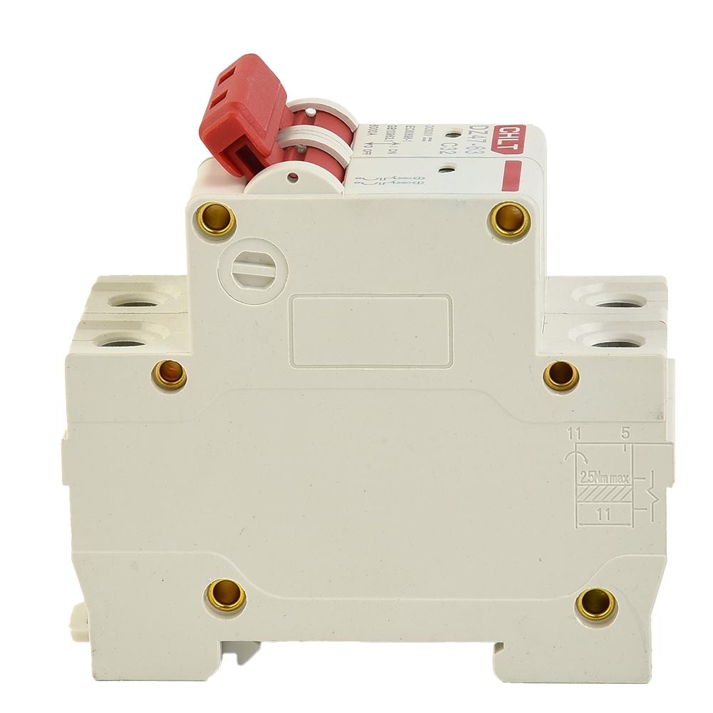 Circuit Breaker 2 Pole ABS/plastic Double MCB Fixed