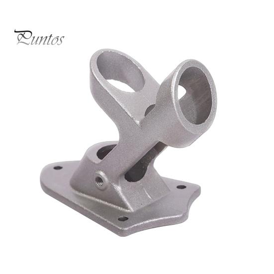 

Тримач для флагштока Надміцний монтажний кронштейн для флагштока Кріплення для металевого прапорця під кутом 45 градусів для кріплення банеру з прапором на стіні будинку, човна срібний