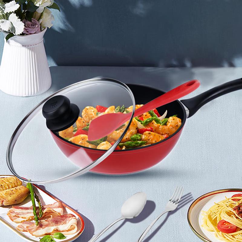 Zwilling 28cm Non-stick Frying Pan with Silicone Spatula