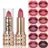 Rujuri mat catifea în 12 culori Ruj de lungă durată rezistent la apă și rezistent la pete Cadou perfect de Ziua Îndrăgostiților pentru femei Cadouri de Ziua Îndrăgostiților