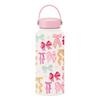 INS Insulated Water Bottle Portable Floral Thermal Cup Drinkware Thermal Water Bottle  Office