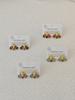 Stainless Steel Gold-plated Bee Stud Earrings for Teen Girls and Women, High-end INS Style Fashionable Earrings and Jewelry
