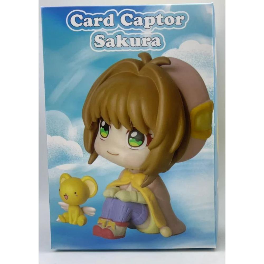 New Product In Stock Anime Versatile Sakura Q Edition Sakura Koke Handmade Cute Doll Desktop Ornament Model  Birthday Gift