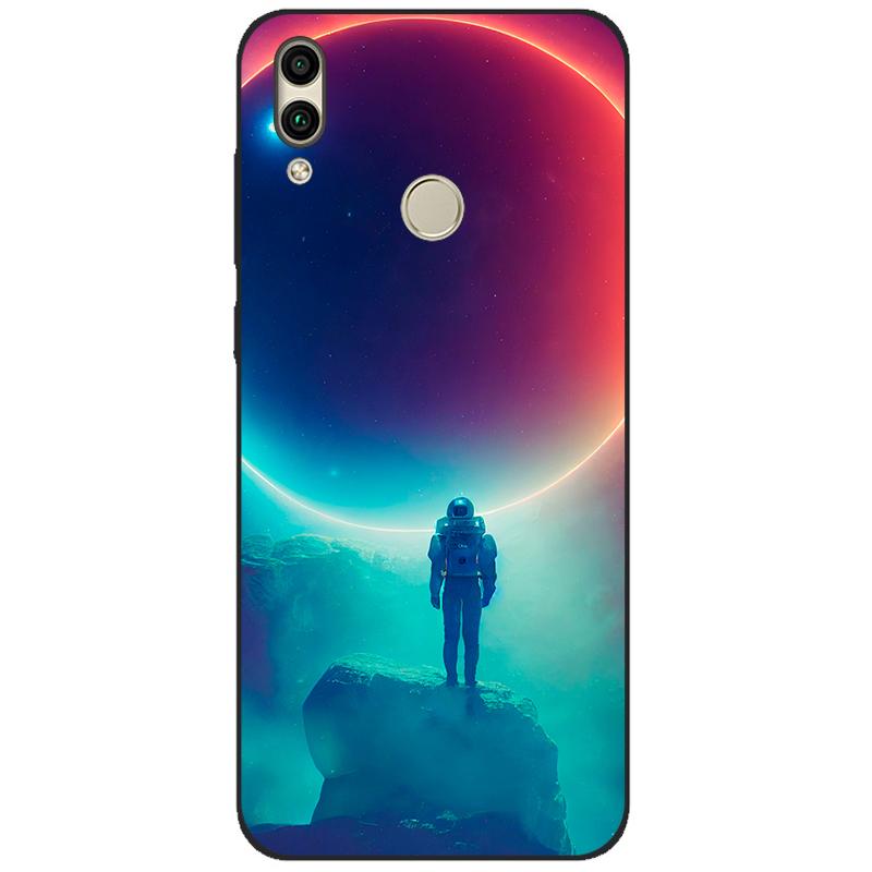 For Huawei Honor 8C 8 C Shockproof Protective Phone Case on Honor 8C Fashion Silicone Cover Honor8C Case 6.26" Honor 8C Case