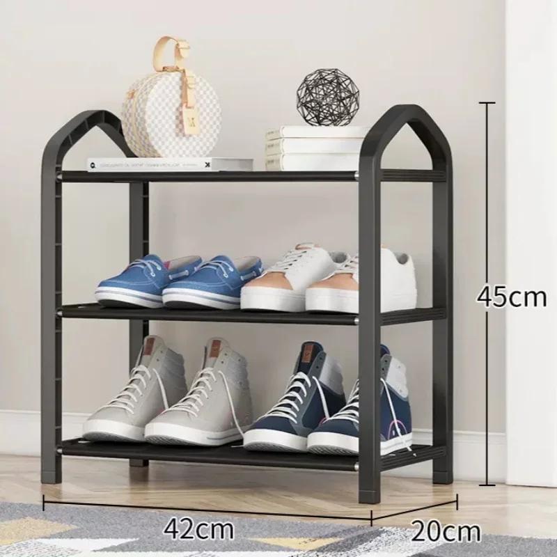 

Household Doorstep Shoe Shelf Simple Multi-layer Assembly Shoe Rack Storage Cabinet Dormitory Balcony Shoe Hanger Storage Tool