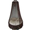 Bohemian Handmade Tassel Hanging Chair for Indoor/Outdoor Use