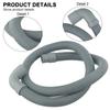 Waste Hose Extension Pipe 1 Piece Dishwasher Outlet Pipe Drain Pipe Elbow For 20-21MM Outlet For 22-23MM Elbow