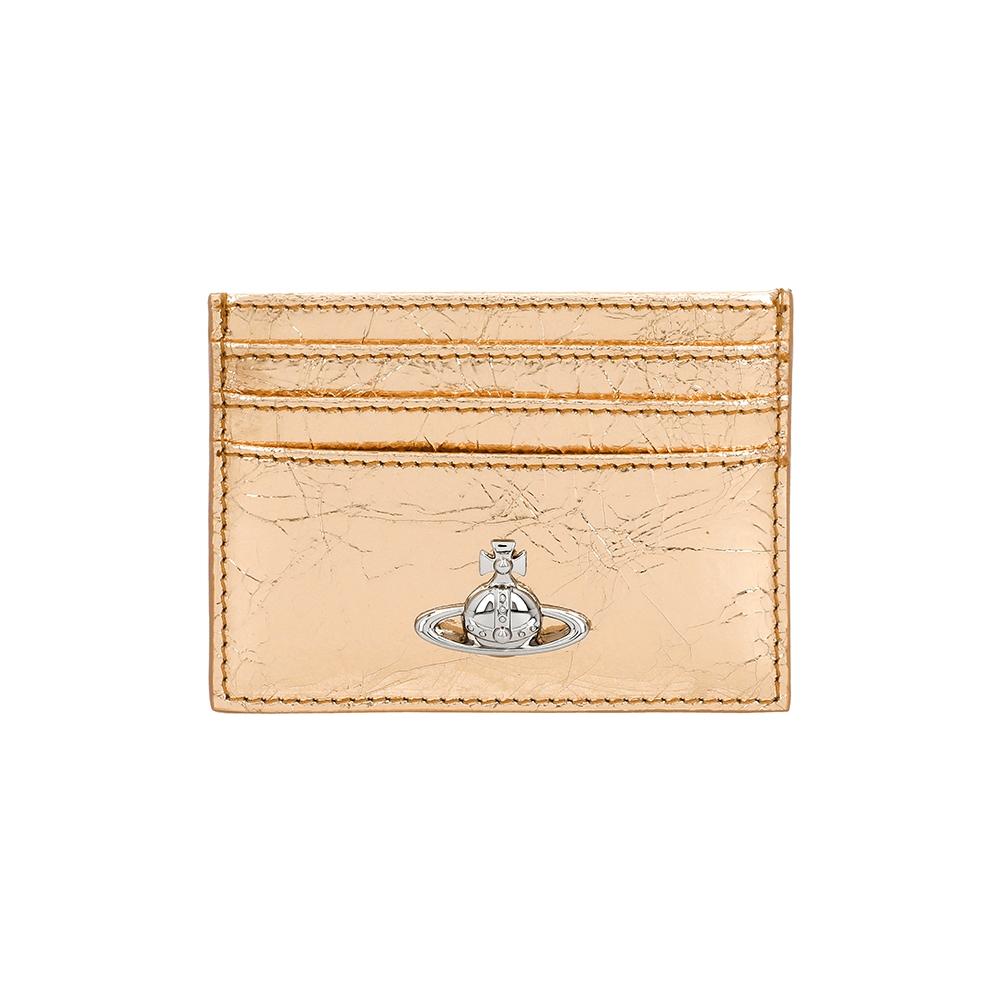 

Vivienne Westwood 54030004w L00a7 R401 Metallic Crinkle Card Holder 54030004W L00A7 R401