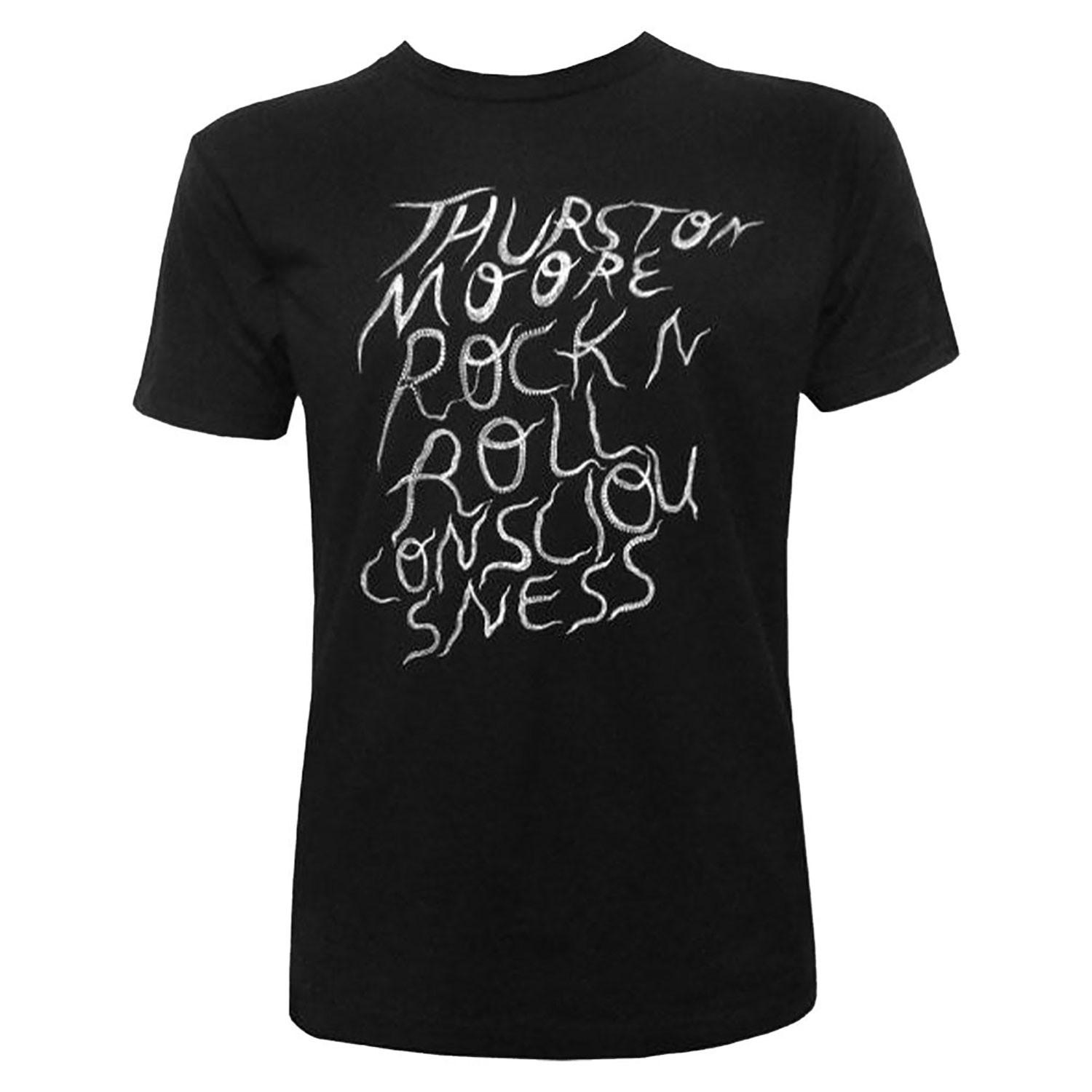 Men s Thurston Moore Rock n Roll Consciousness T-shirt X-Small Black S