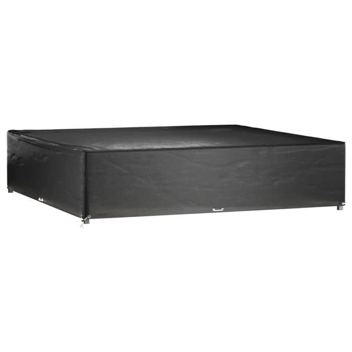 VidaXL Housse de salon de jardin 16 œillets 240x240x55 cm carré 319300