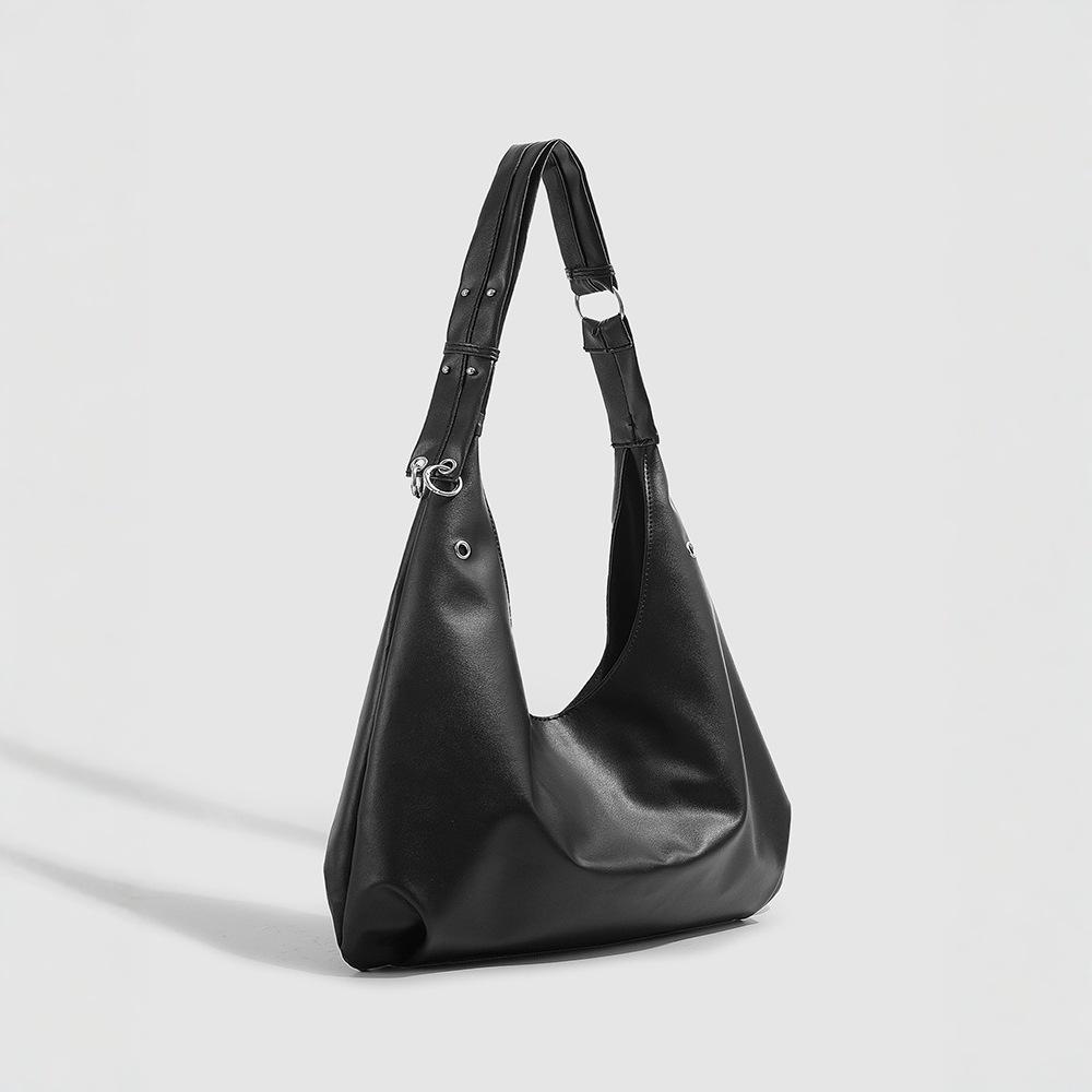 2025 New Niche Design Tote Bag, Large Capacity, Versatile Commuting Underarm Bag, High-End Single Shoulder Large Bag, Trendy