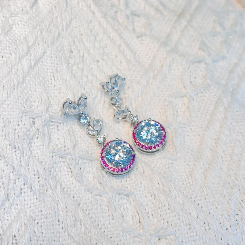 Элегантные Длинные Серьги-Капли: Нишевый дизайн, Легкая роскошь, Универсальные холодные тона